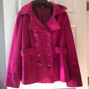 Pink Peacoat